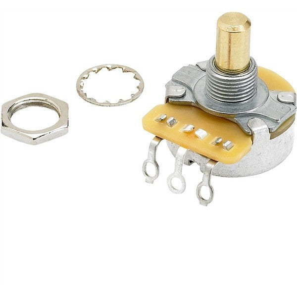 Fender Parts Pure Vintage 250K Solid Shaft Potentiometer with Mounting Hardware  0990831000