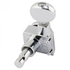 Fender Parts Staggered Locking Tuners with Vintage-Style Buttons  Polished Chrome 0990818500