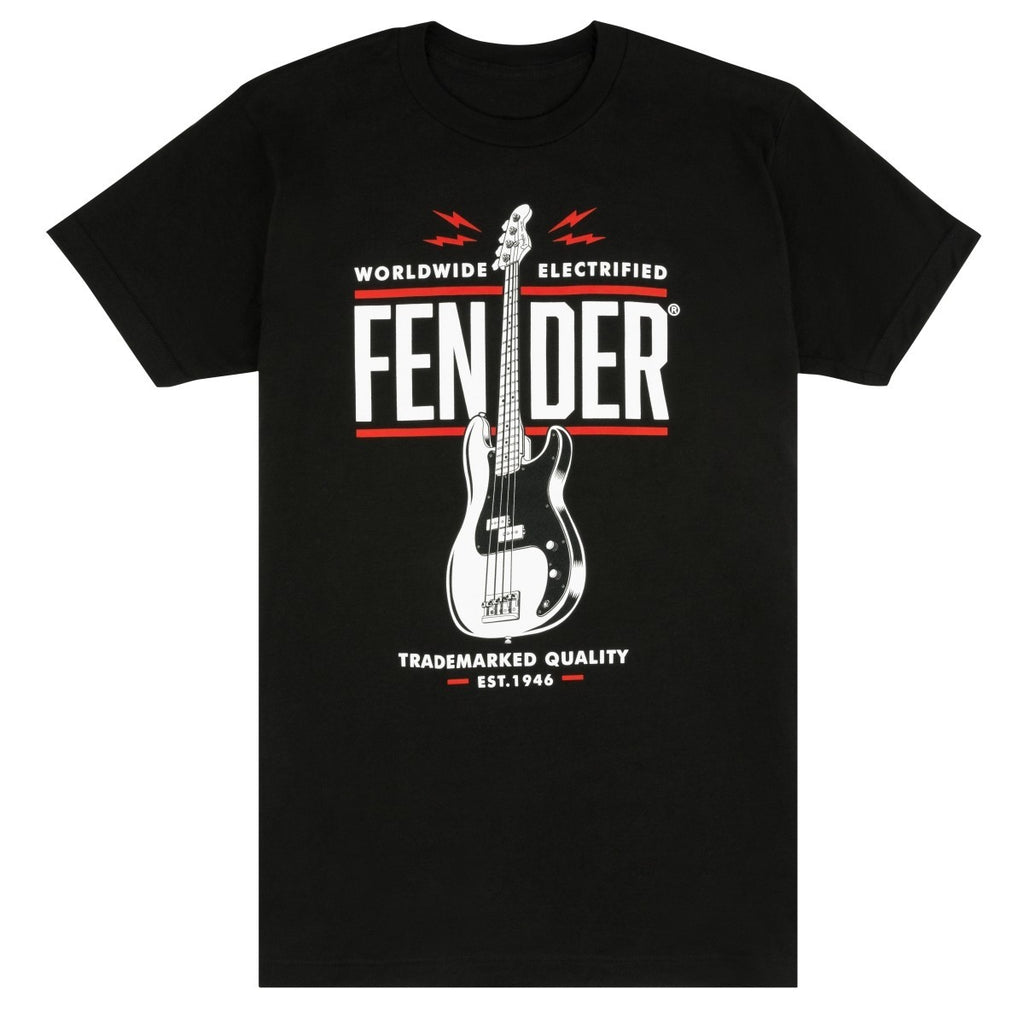Fender Lifestyle P-Bass T-Shirt Black XXXL 9190134906