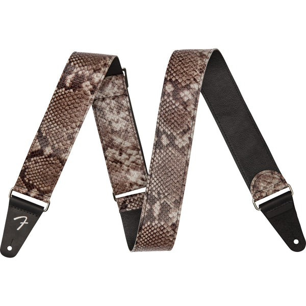 Tracolla Fender Wild Faux Snakeskin Leather Strap, 2