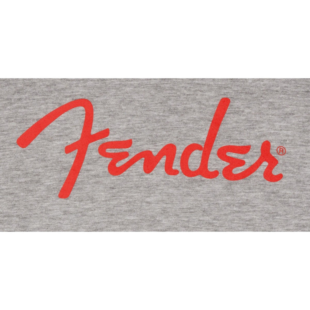T-Shirt Fender Spaghetti Logo L/S  Heather Gray, S 9192522306