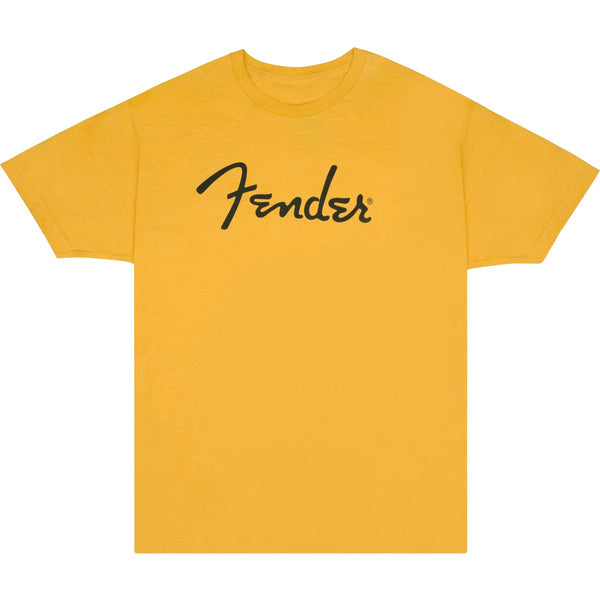 T-Shirt Fender Spaghetti Logo  Butterscotch, XXL 9192122806