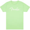 T-Shirt Fender Spaghetti Logo  Surf Green, L 9192022506