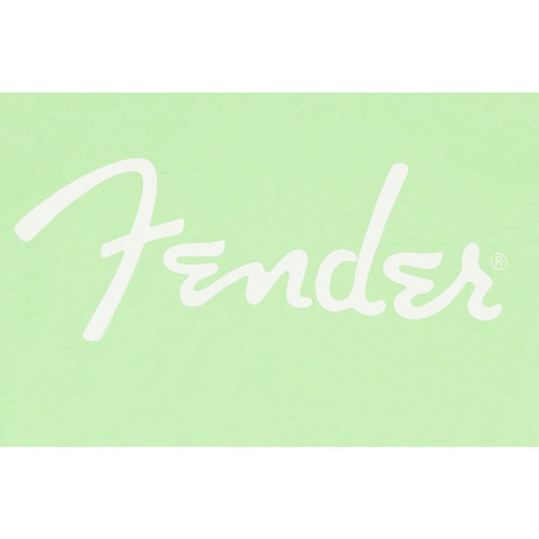 T-Shirt Fender Spaghetti Logo  Surf Green, M 9192022406