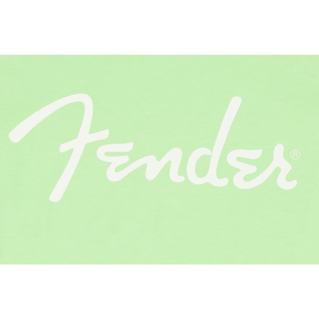 T-Shirt Fender Spaghetti Logo  Surf Green, XXL 9192022806