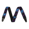 Tracolla Fender Neon Monogrammed  Blue and Purple, 2