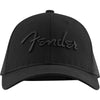 Fender 6 Panel Mesh Back Pick Pocket Hat Black 9122421300