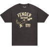 T-Shirt Fender Wings To Fly  Vintage Black, L 9192828506