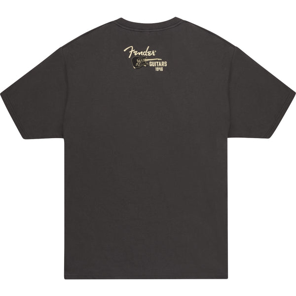 T-Shirt Fender Wings To Fly  Vintage Black, XL 9192828606