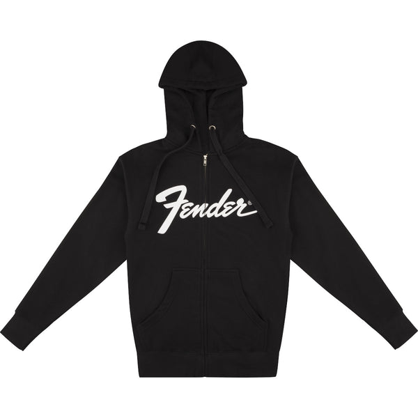 Felpa fender transition logo zip front hoodie, blk,s 9113200306