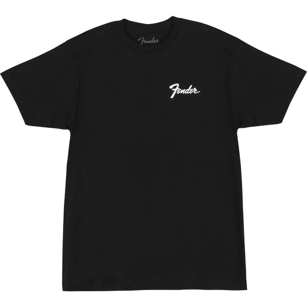 T-shirt fender transition logo tee, black, xl 9192502606