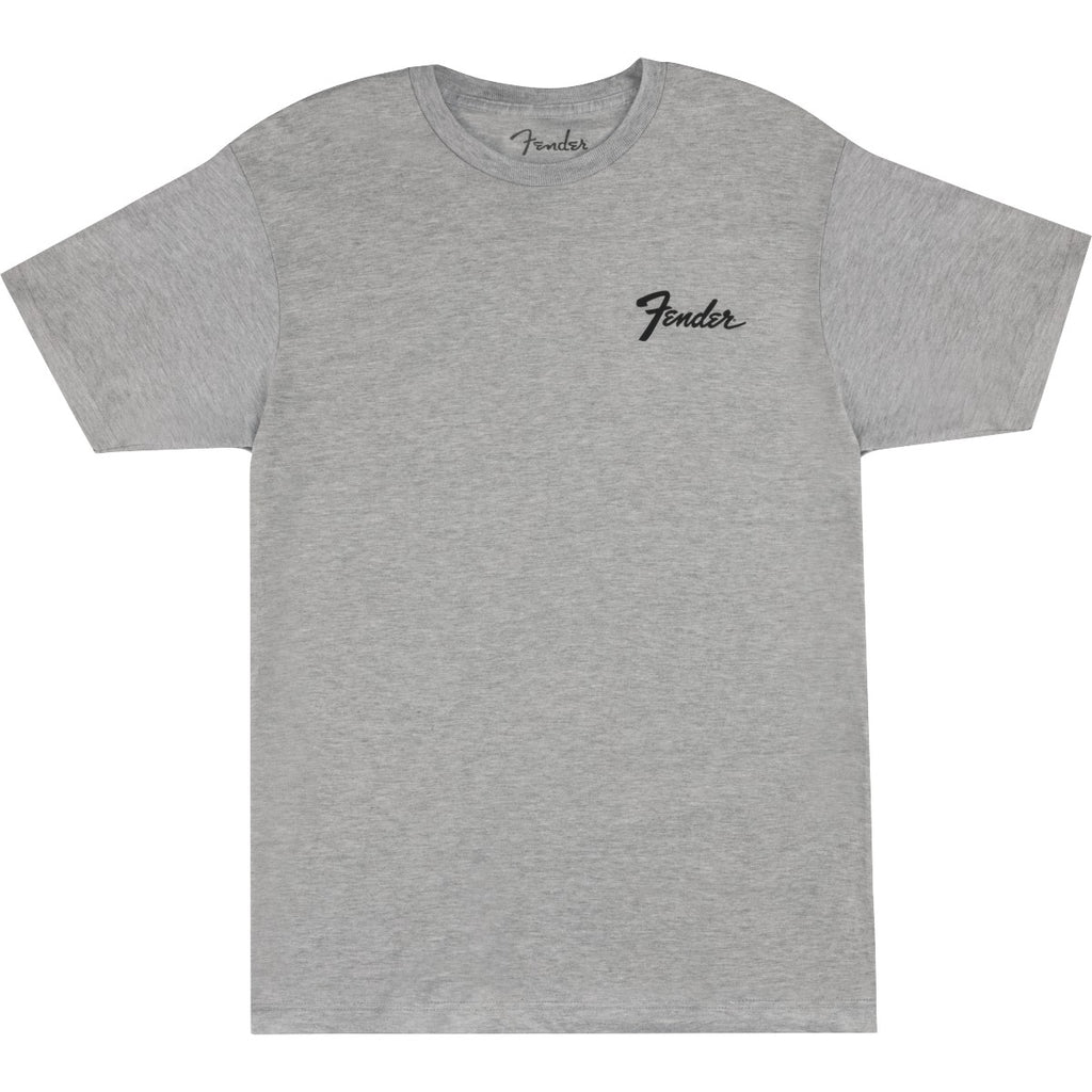 T-shirt fender transition logo tee, athletic gr, s 9192500306