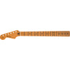 Manico Fender Satin Roasted Maple Stratocaster LH, 22 Jumbo Frets, 12
