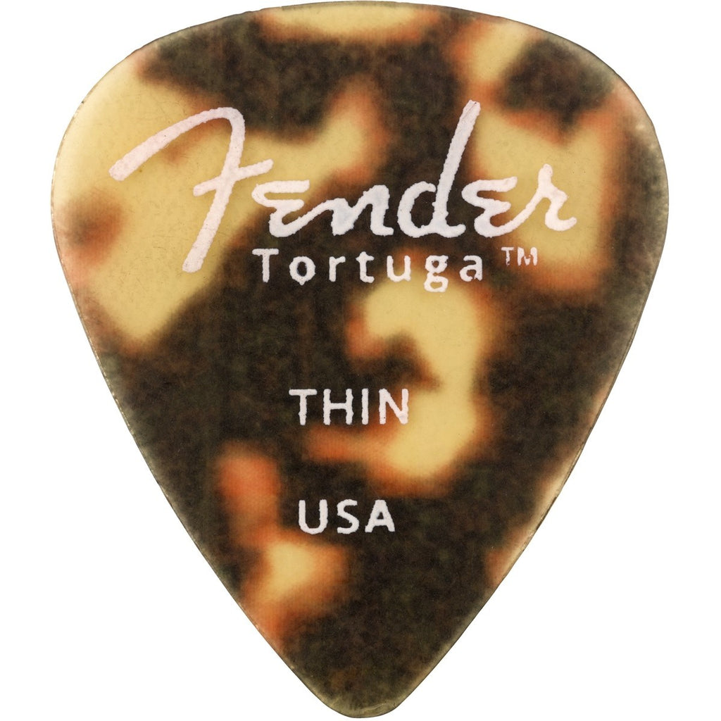 Plettri Fender Tortuga 351 Thin 6-pack 0980351125