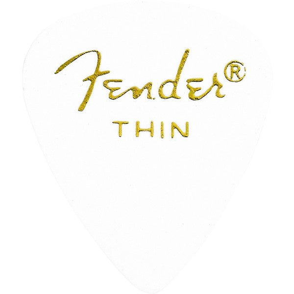 Plettri Fender 351 Shape 144-Pack Thin White 1980351180