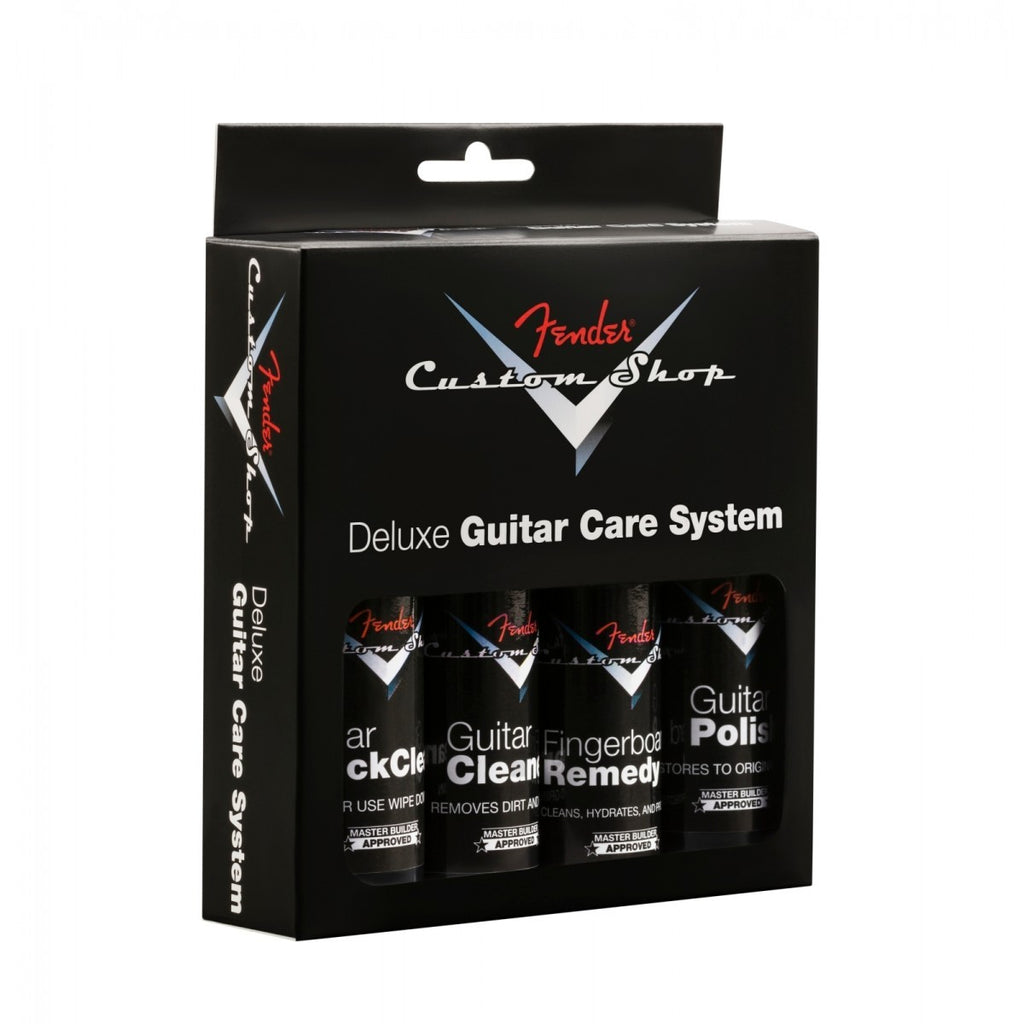 Kit Pulizia Fender Custom Shop Deluxe Guitar Care System 4 Pack  0990539000