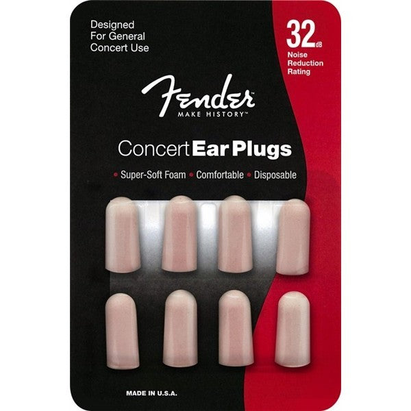 Fender Concert Series Foam Ear Plugs  0990541000