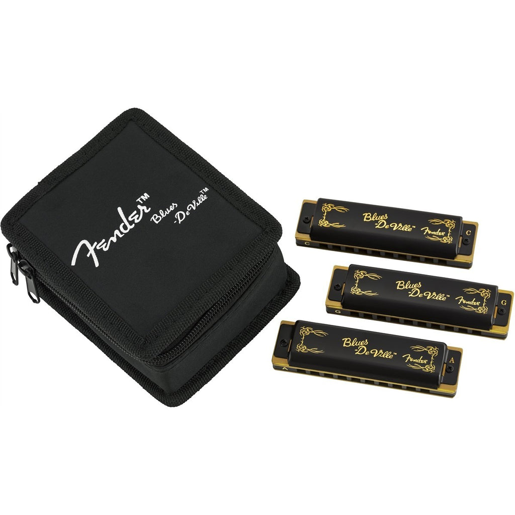 Armonica Fender Blues DeVille Pack of 3 0990702021