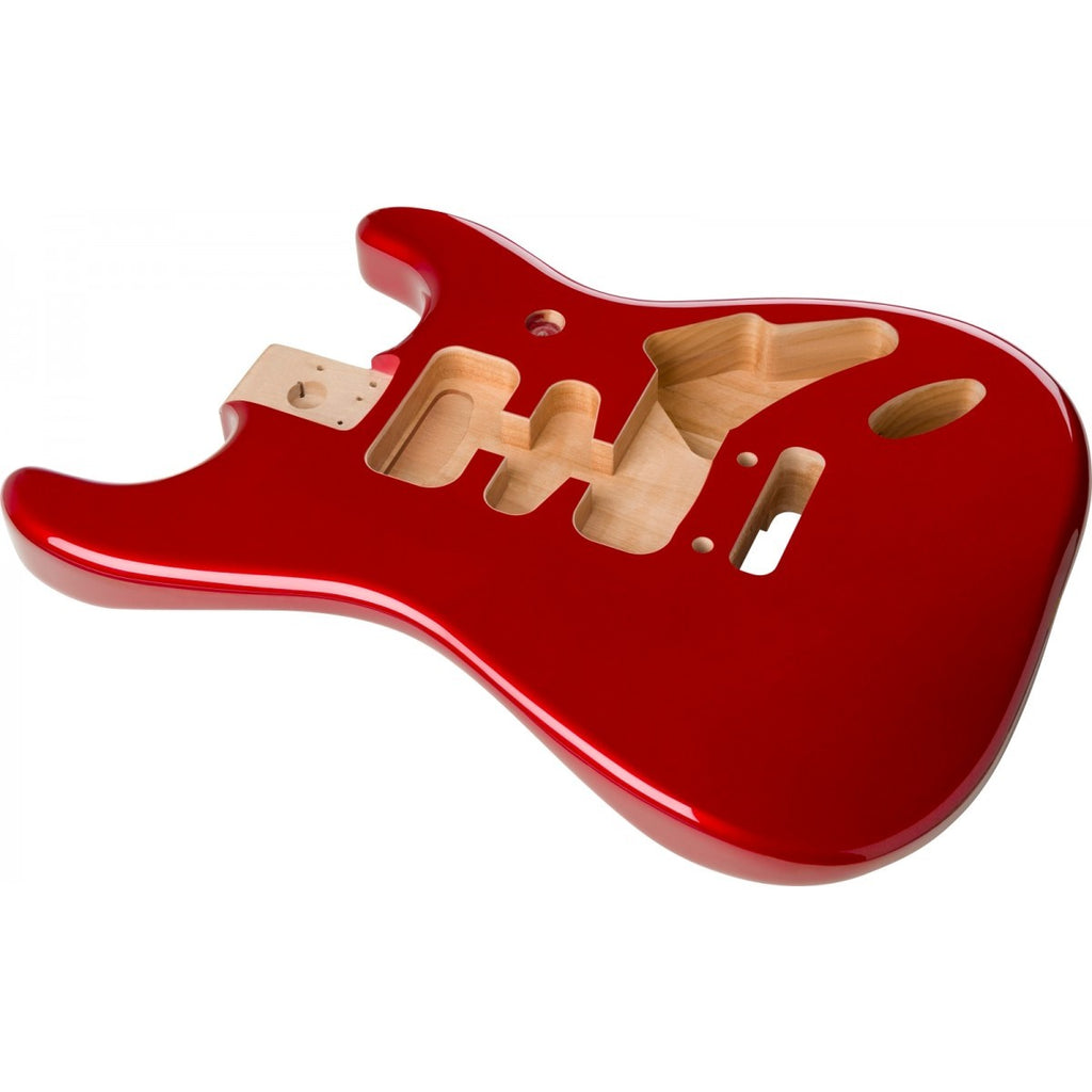 Corpo Fender Deluxe Series Stratocaster HSH Alder 2 Point Bridge M Candy App Red 0997103709