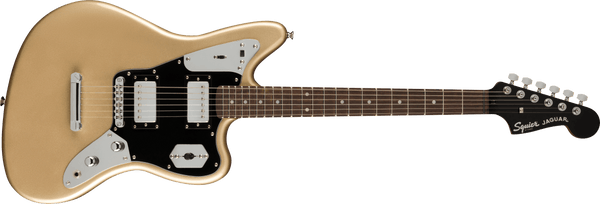 SQUIER Contemporary Jaguar® HH ST Laurel Fingerboard Black Pickguard Shoreline Gold