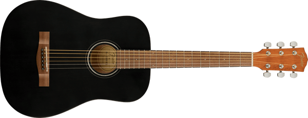 FENDER FA15 3/4 Scale Steel with Gig Bag Walnut Fingerboard Black