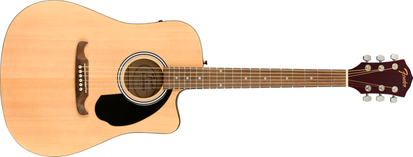 FENDER FA125CE Dreadnought Walnut Fingerboard Natural