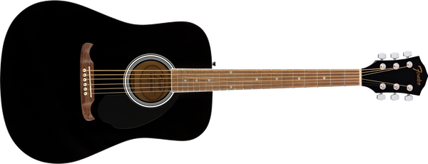 FENDER FA125 Dreadnought Walnut Fingerboard Black