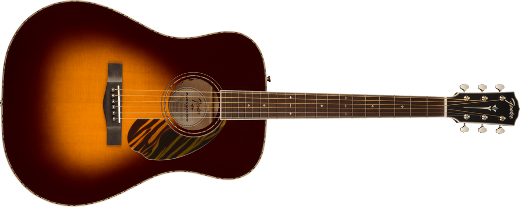 FENDER PD220E Dreadnought Ovangkol Fingerboard 3-Color Vintage Sunburst