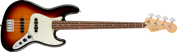 FENDER Player Jazz Bass® Pau Ferro Fingerboard, 3-Color Sunburst