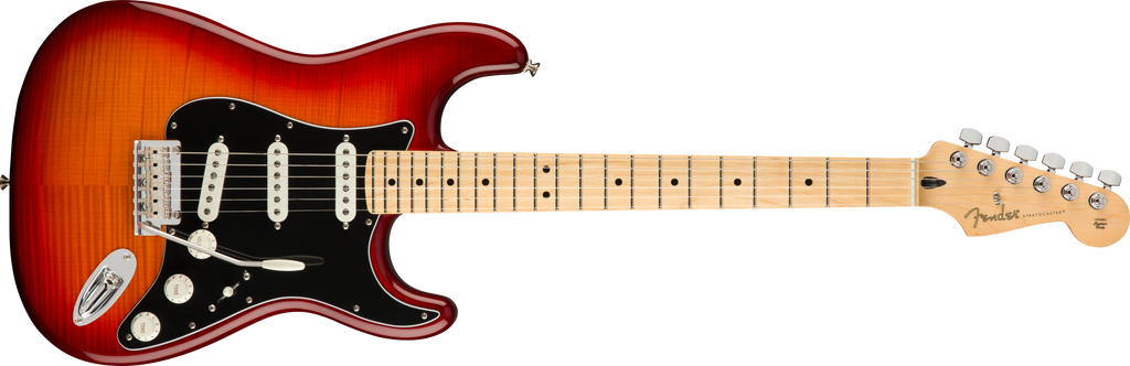 FENDER Player Stratocaster® Plus Top Maple Fingerboard Aged Cherry Burst