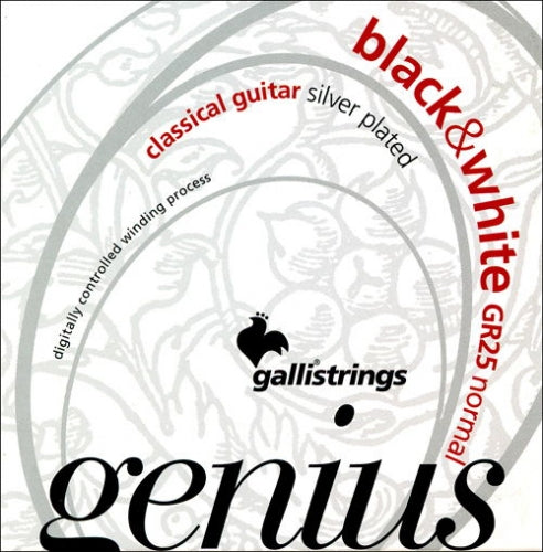 GALLI - muta ch. cl. - GENIUS BLACK&WHITE - Normal tension .028-.044