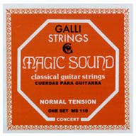 GALLI - muta ch. cl. - MAGIC SOUND - Rectified Nylon Treble - Normal tension .028-.044 (box da 12 mute)