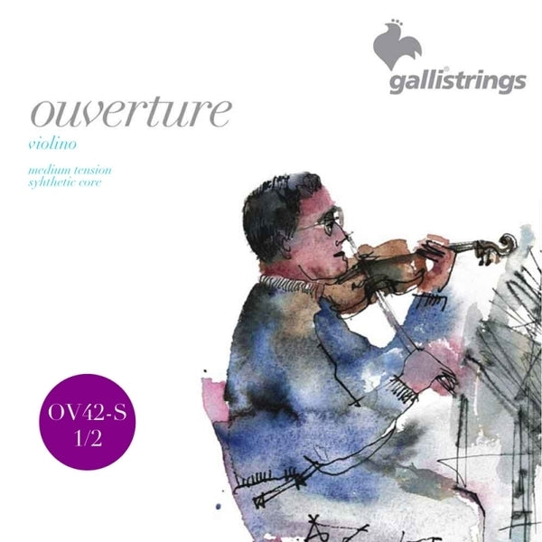 GALLI - muta violino - OUVERTURE - 290mm 1/2 - Synthetic core