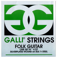 GALLI - muta12 ch. ac. - Folk Guitar Silverplated .011-.047