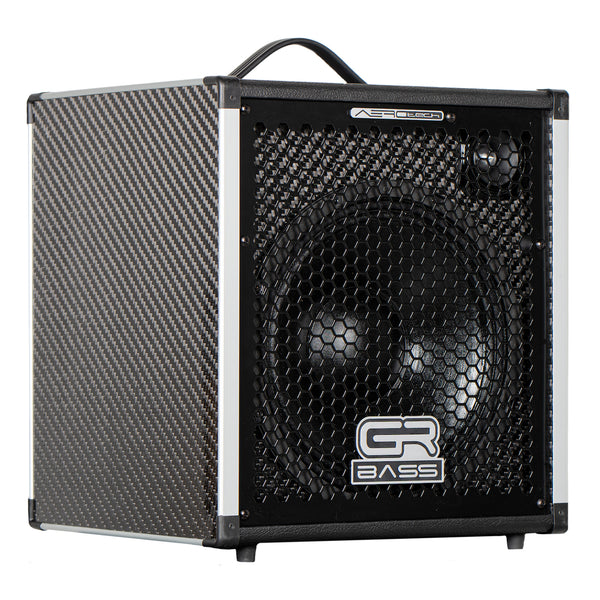 GRBass -Combo Amplificatore 500w/4Ohm -Speaker 1x12 450w -Aerotech Carbonio -Black Tolex