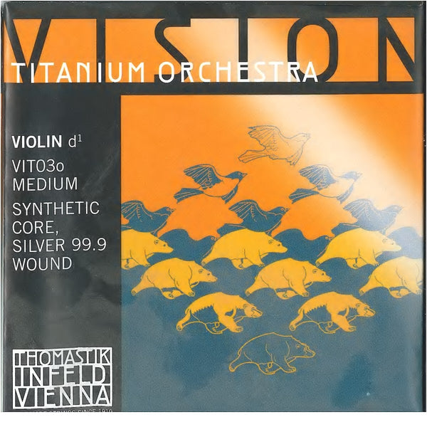 CORDA THOMASTIK VIOLINO VISION TITANIUM ORCHESTRA VIT03o RE 4/4