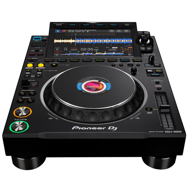 PIONEER CDJ-3000 PROFESSIONAL DJ MULTI PLAYER (BLACK)