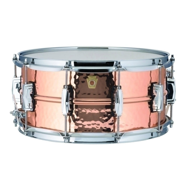 Ludwig rullante 6.5x14 Phonic Copper - Hammered Finish - Blocchetti Imperial