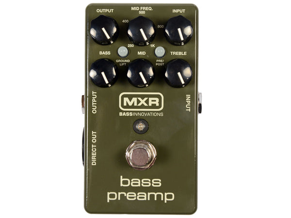 MXR M81 Bass Preamp - La Pietra Music Planet