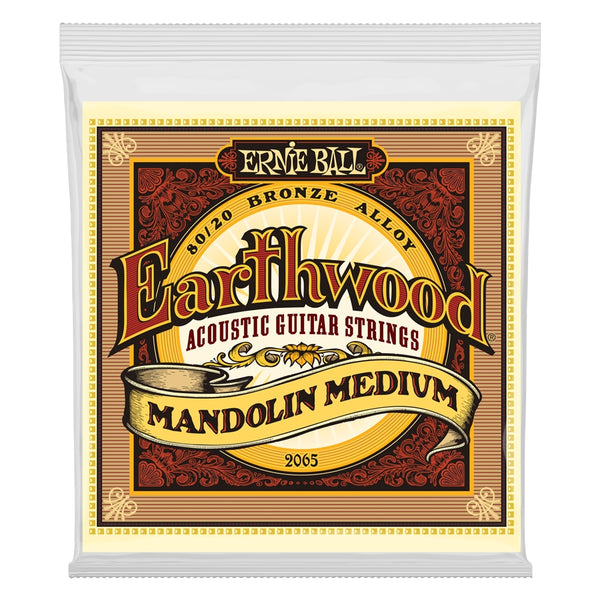 2065 Earthwood Mandolin Medium Terminate ad Anello Bronzo 80/20