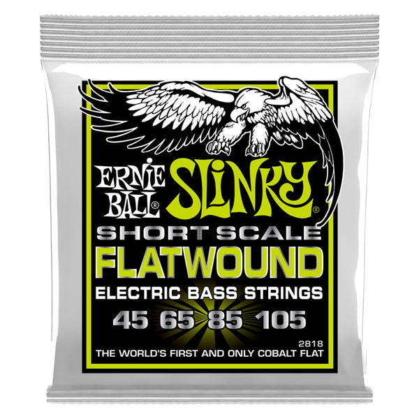 2818 Slinky Short Scale Flatwound El Bass 45-105
