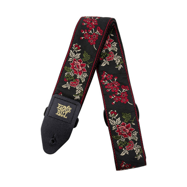 Tracolla Red Rose Jacquard