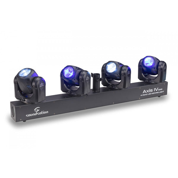 SOUNDSATION AXIS IV MKII 4x32W RGBW 4 MOVING HEAD