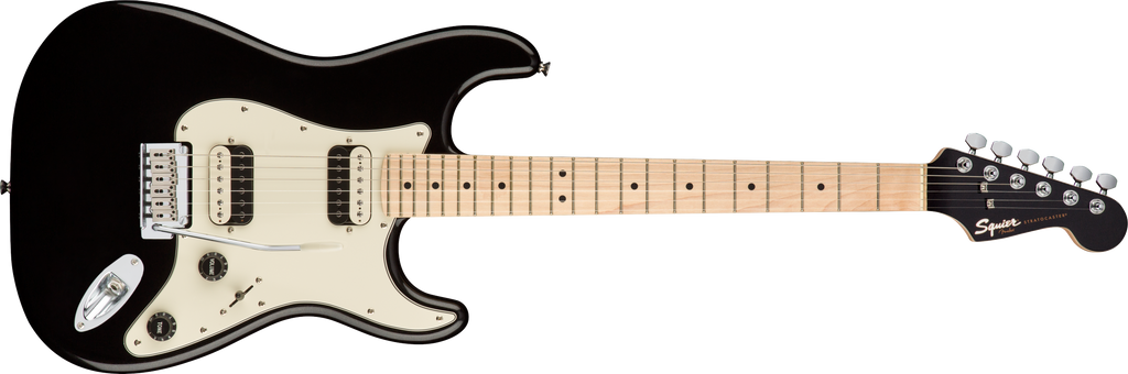 SQUIER Contemporary Stratocaster® HH, Maple Fingerboard, Black Metallic