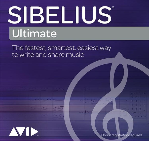 SIBELIUS | ULTIMATE PERPETUAL LICENSE TRADE-UP FROM FULL VERSIONS OF FINALE, ENCORE, MOSAIC OR NOTION