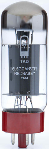 TUBE AMP DOCTOR TAD 6L6GCM STR REDBASE Valvola Finale TAD Premium Matched