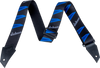 JACKSON Strap Headstock Pattern Black and Blue