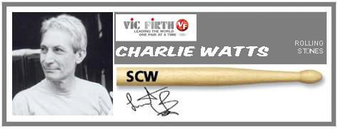 @VicFirth - Charlie Watts