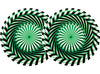 2x Zomo Slipmats Saw - verde 0020102923