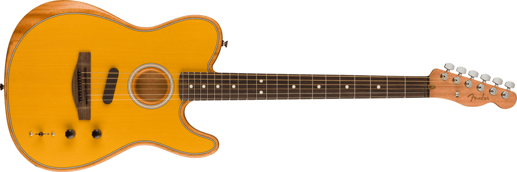 FENDER Acoustasonic® Player Telecaster® Rosewood Fingerboard Butterscotch Blonde